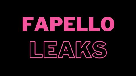 is fapello leaks legit|Fapello